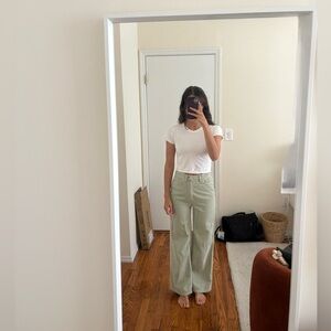 BDG Green Corduroy Pants